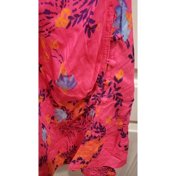 Tanya Taylor Falling Floral Silk Virginia Dress size‎ 2 MSRP $595 NWT - Picture 6 of 10